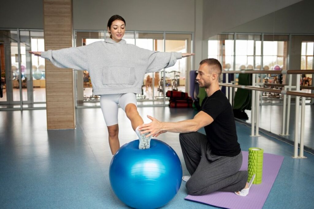 pilates mini ball