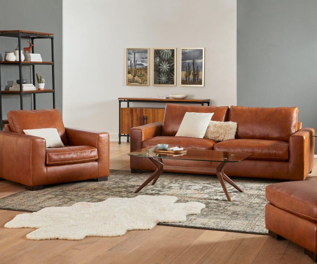 leather sofas